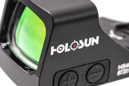 HOLOSUN HS407K X2 Reflex Red Dot 6 MOA Sight ( Black )