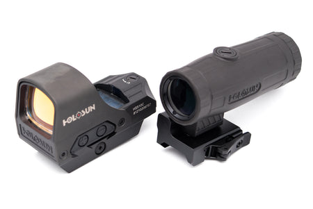 HOLOSUN HS510C Reflex Circle Dot Sight With HM3X ( 3X Magnifier )
