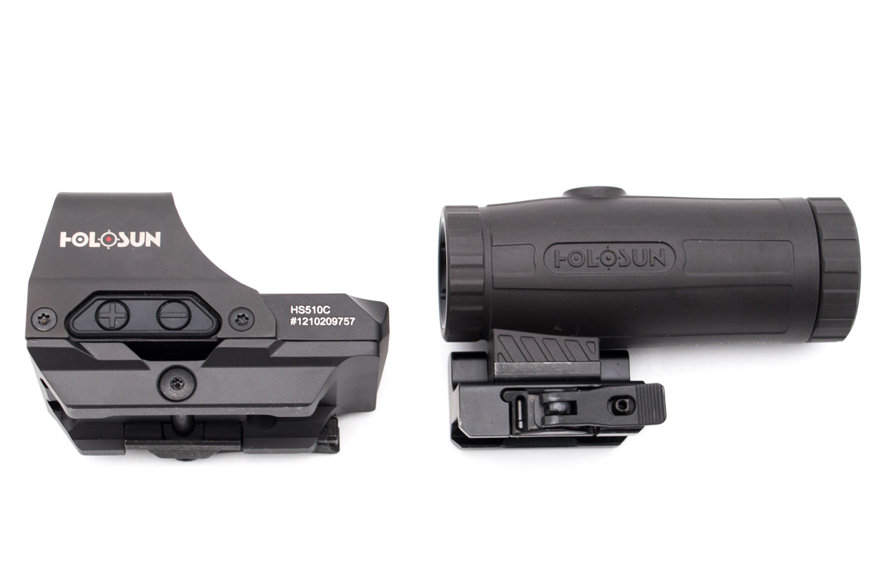 HOLOSUN HS510C Reflex Circle Dot Sight With HM3X ( 3X Magnifier )