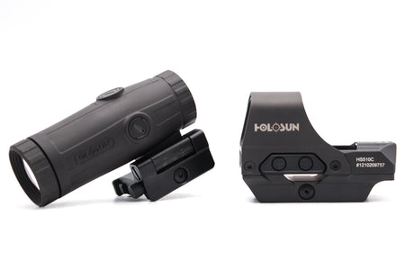 HOLOSUN HS510C Reflex Circle Dot Sight With HM3X ( 3X Magnifier )