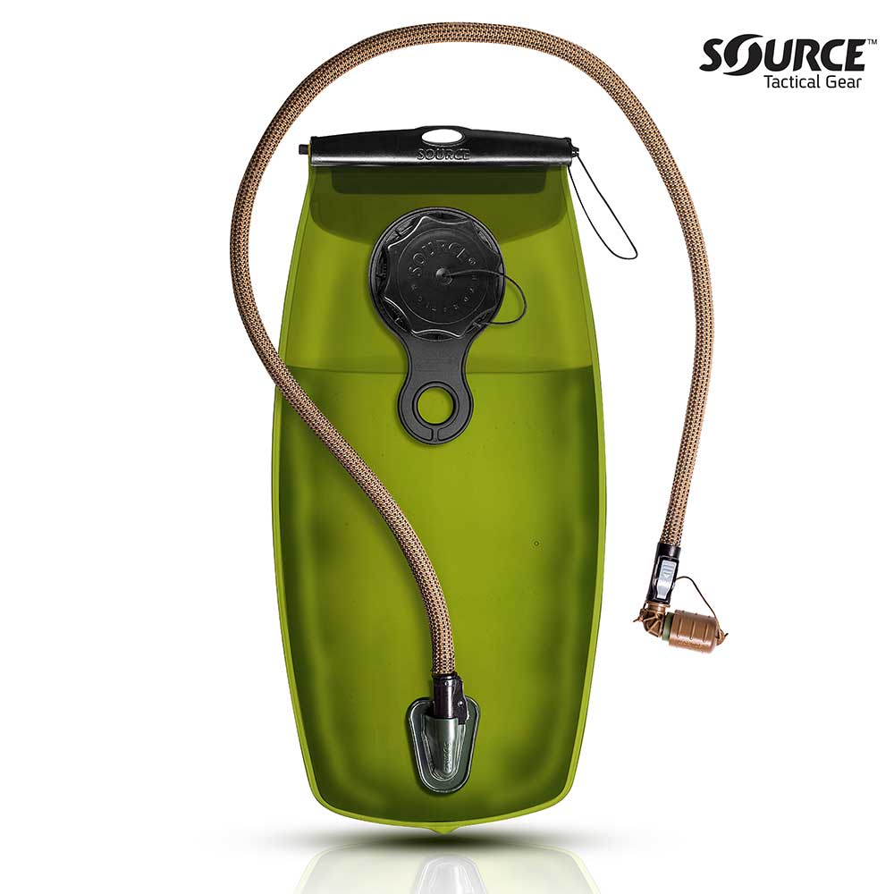SOURCE WXP 3L / 100oz. Storm Valve SQC QMT Hydration ( Coyote Cover )