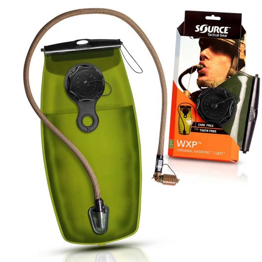 SOURCE WXP 3L / 100oz. Storm Valve SQC QMT Hydration ( Coyote Cover )