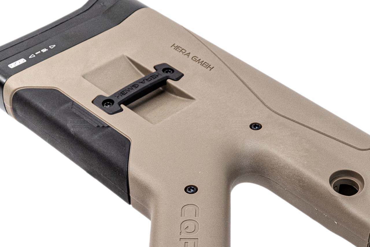 ICS ASG Licensed HERA ARMS CQR Buttstock For AR / M4 AEG Series -Tan