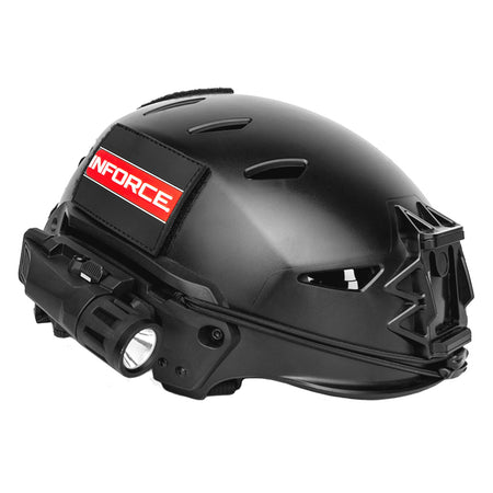 INFORCE HML White Helmet-Mounted Tactical Flashlight