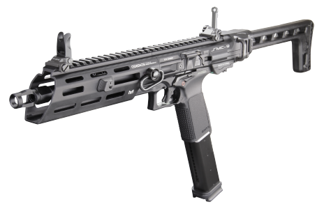G&G SMC-9 EU Gas Blow Back SMG ( GBB ) ( Black )