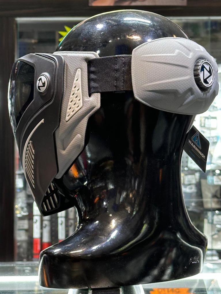 FMA F5 Professional Storm Goggle Mask ( Tactical Paintball Full Face Mask Double Layers Lens )-Black Body/Black Lens