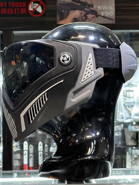 FMA F5 Professional Storm Goggle Mask ( Tactical Paintball Full Face Mask Double Layers Lens )-Black Body/Black Lens