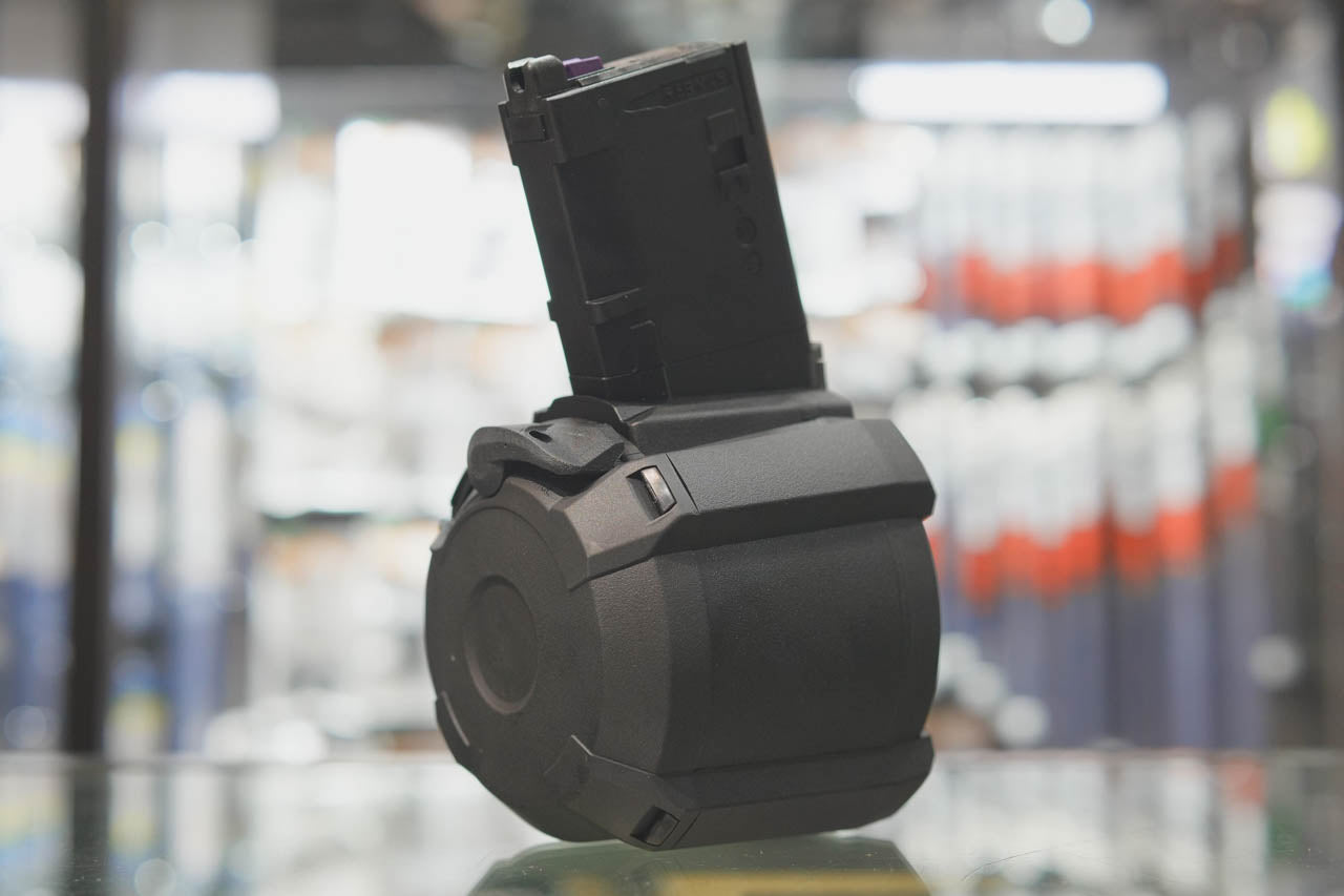 CGS D500 Electric Drum Mag Gas Magazine For Marui TM / CGS MWS GBBR