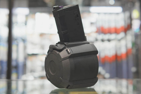 CGS D500 Electric Drum Mag Gas Magazine For Marui TM / CGS MWS GBBR