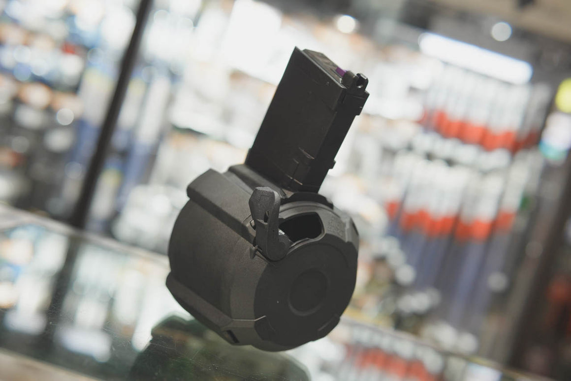 CGS D500 Electric Drum Mag Gas Magazine For Marui TM / CGS MWS GBBR