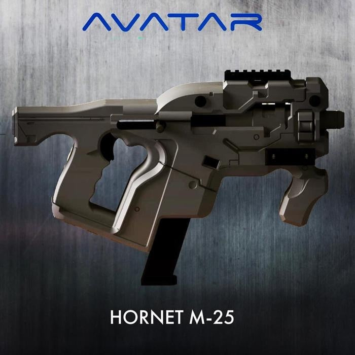 AVATAR HORNET M25 White Cerberus Kit w/ Stock ( Mass Effect ) For G17 / G18 AEP / GBB ( White )