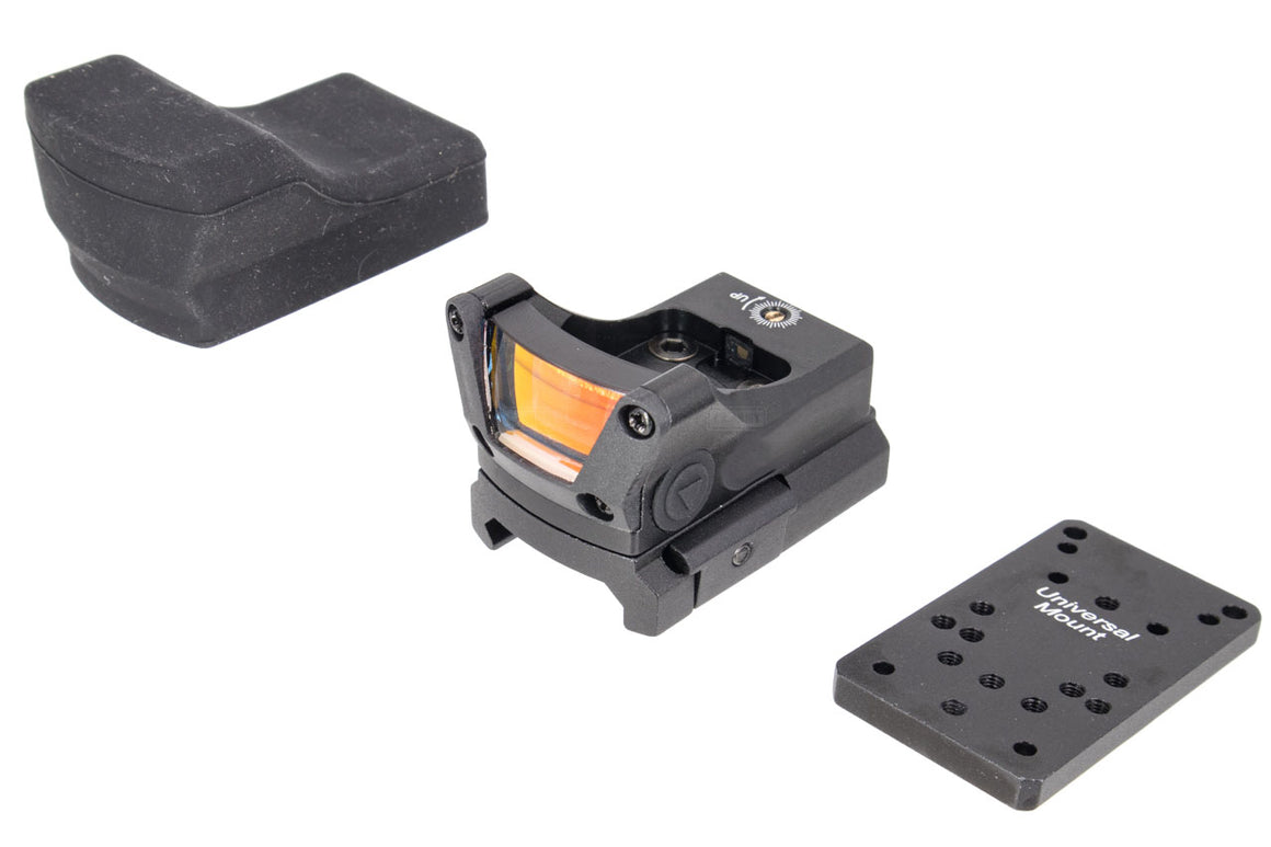 MF M1 Style Micro Airsoft Sight Red Dot-Tan