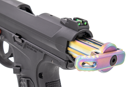 C&C AAP01 7075 Infinity Lightweight Blowback Unit BBU with Charge Handle for AAP01 GBB Pistol ( AAP-01 )-Red