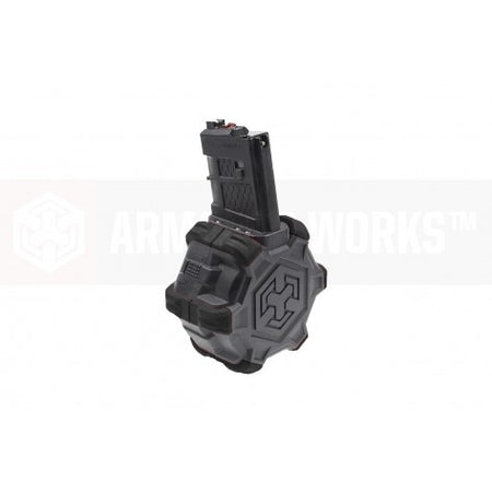 AW Custom™ Adaptive Drum Magazine For WE M4 series GBB ( Black )