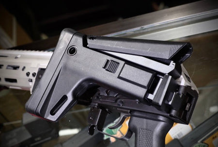 Bow Master GMF ACR Style Adjustable Folding Stock For GHK AK GBBR Series -Tan