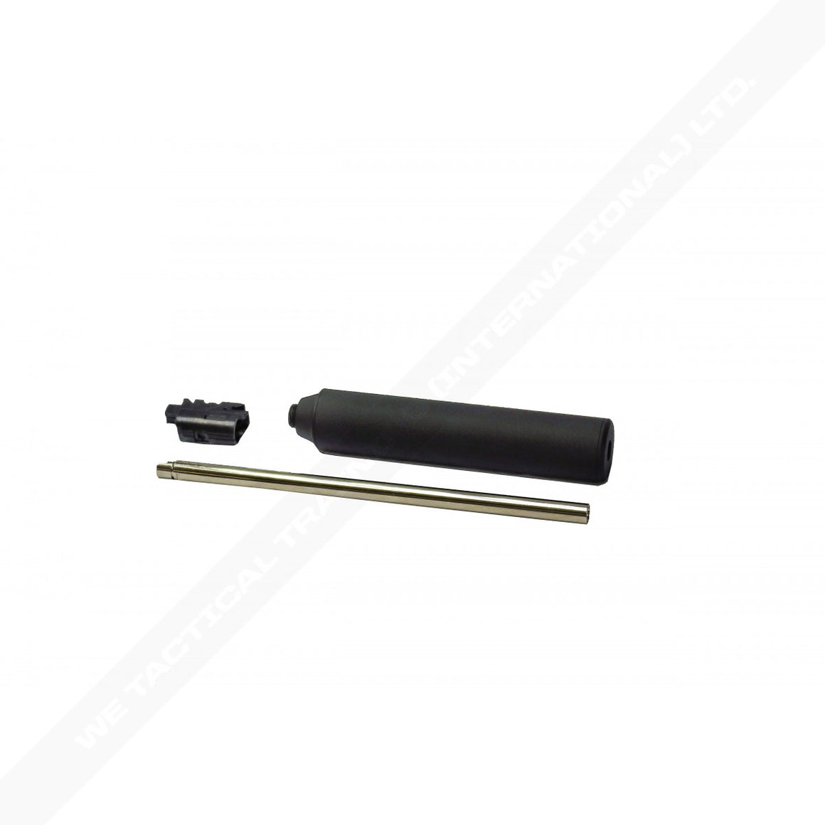 WE P99 Dummy Suppressor / Barrel Extension Kit for TTI PX001 P99 Airsoft Series GBB Pistols ( BK )
