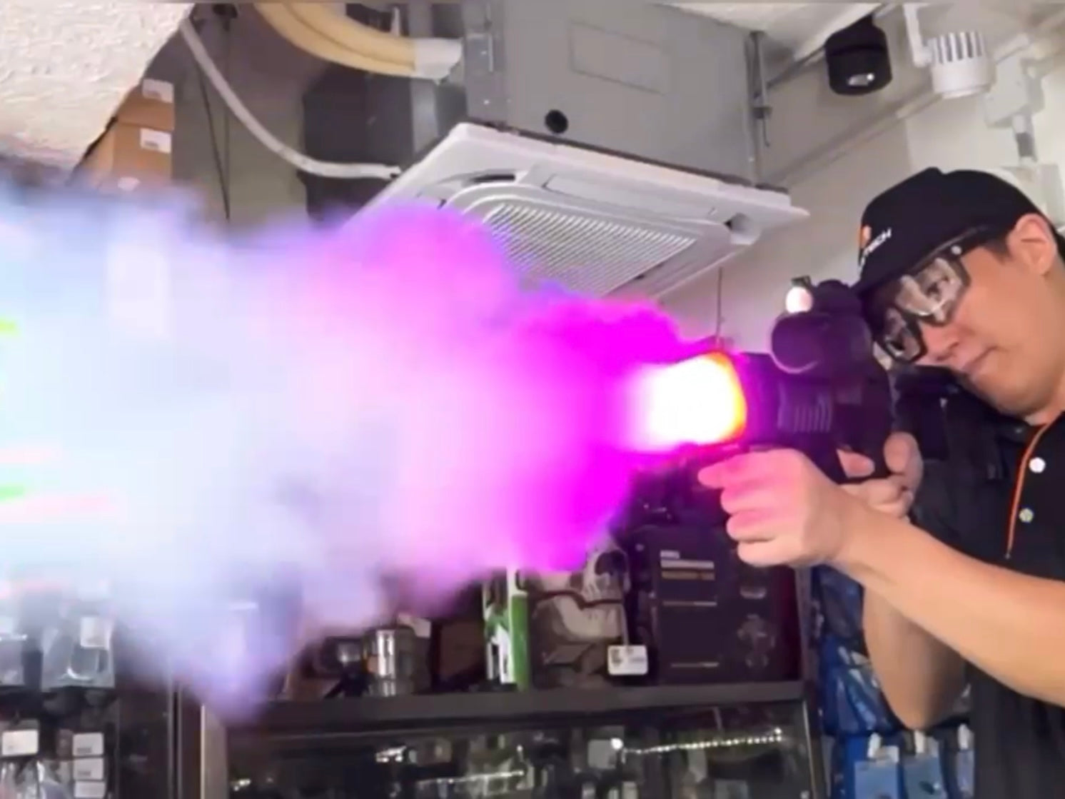Acetech Volcano Tracer 40mm Grenade Launcher ( with RGB Color Flame Effect ) ( w/ Built-In Rechargeable Tracer Unit )