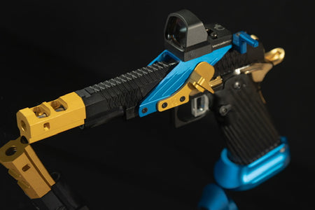 Revanchist 14mm CCW INF Style Compensator For Hi-Capa GBBP Series-Gold