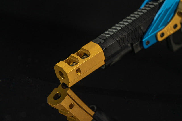 Revanchist 14mm CCW INF Style Compensator For Hi-Capa GBBP Series-Gold