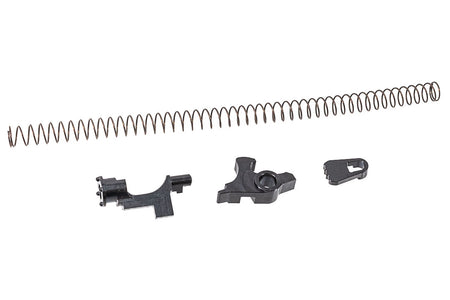 ITP Steel Trigger Group Parts For Marui TM SAIGA-12 GBB Series ( w/ Magwell & Spring ) Black