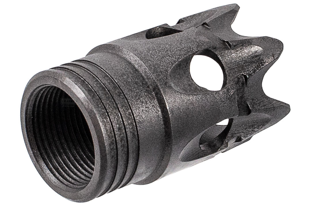 ITP SAIGA-12 / AK Style Airsoft Muzzle Break For M24 CW Adapter Type