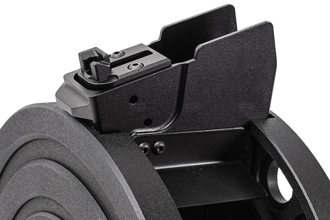 ITP SAIGA 12K Shotgun Drum Magazine Kit For Marui TM SAIGA-12 GBB Series-Black