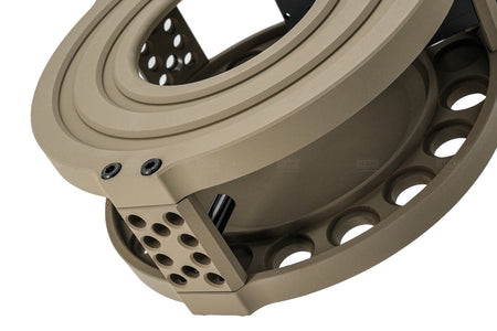 ITP SAIGA Shotgun Drum Magazine Kit For Marui TM SAIGA 12 SBS GBB Shotgun -FDE