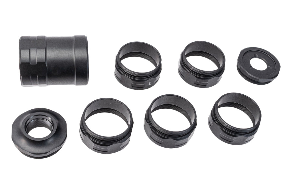 ITP Modular Airsoft Barrel Extension For Marui TM SAIGA 12 GBB Series -FDE-ITP Barrel