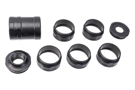 ITP Modular Airsoft Barrel Extension For Marui TM SAIGA 12 GBB Series -FDE-ITP Barrel