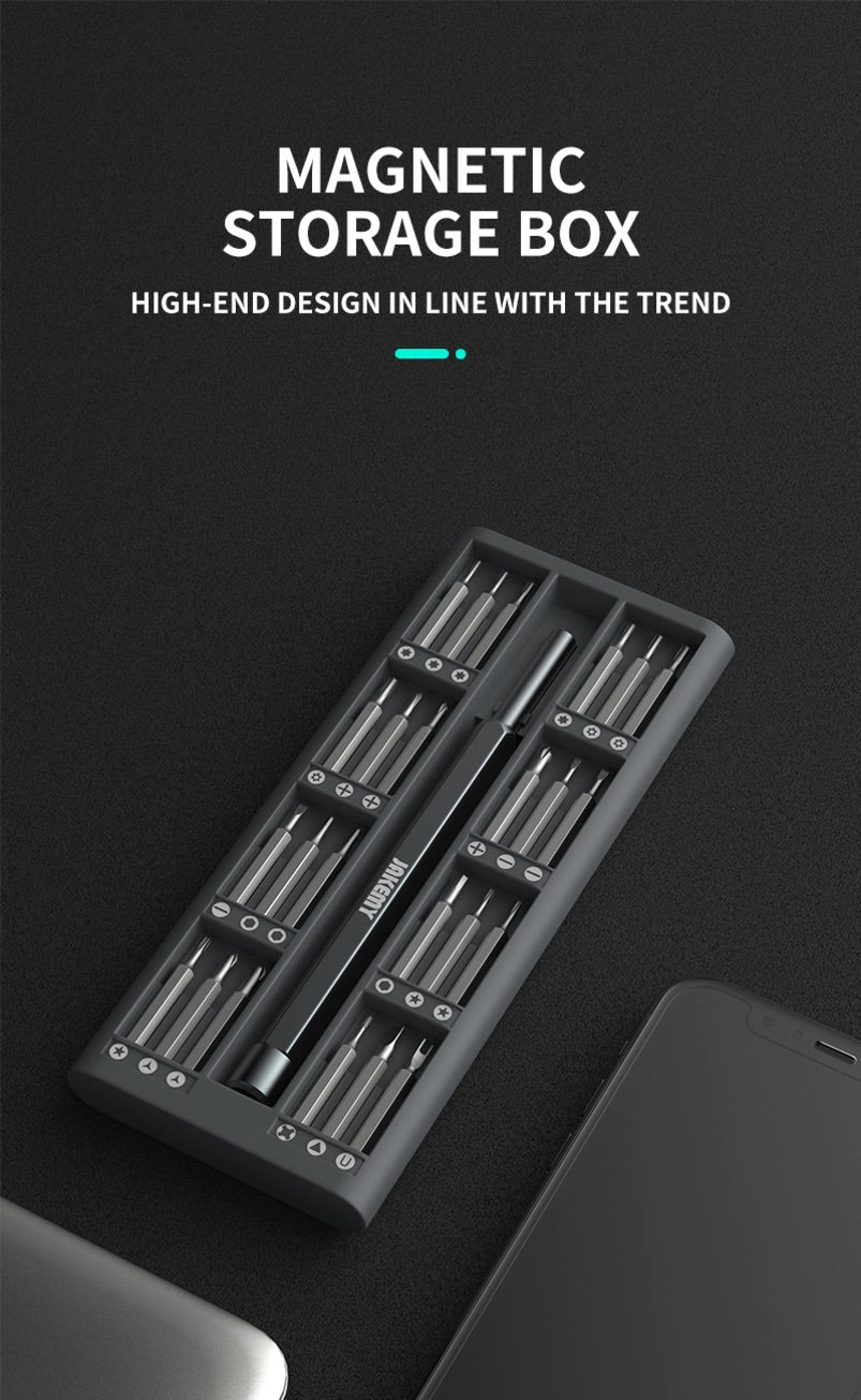 25 In 1 Mini Multi Functional Repair Tool Screwdriver Set ( JAKEMY JM-8181 )