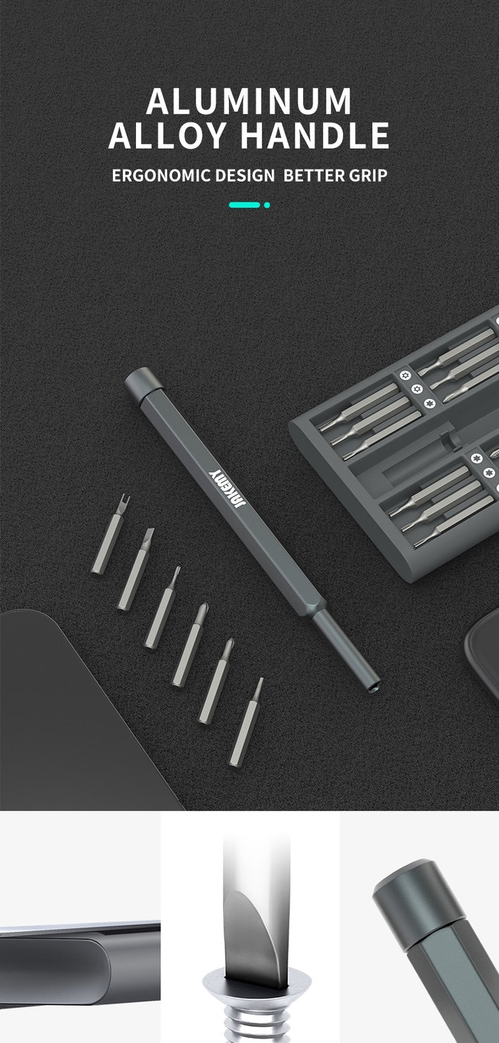 25 In 1 Mini Multi Functional Repair Tool Screwdriver Set ( JAKEMY JM-8181 )