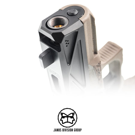 JDG WAR Afterburner RMR Slide Set for UMAREX Glock 19 Gen3 Airsoft Pistol  ( Licensed by WAR ) ( Black Slide )-Bronze