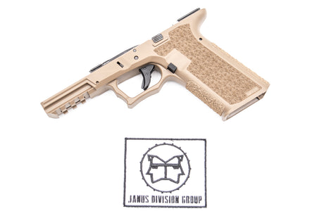 JDG Polymer80 Licensed P80 PF940V2 Airsoft Frame Complete Set for Glock 17 Gen3 ( UMAREX / VFC ) ( for G17 Model 17 GEN3 )-Grey