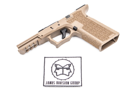 JDG Polymer80 Licensed P80 PF940V2 Airsoft Frame Complete Set for Glock 17 Gen3 ( UMAREX / VFC ) ( for G17 Model 17 GEN3 )-Grey