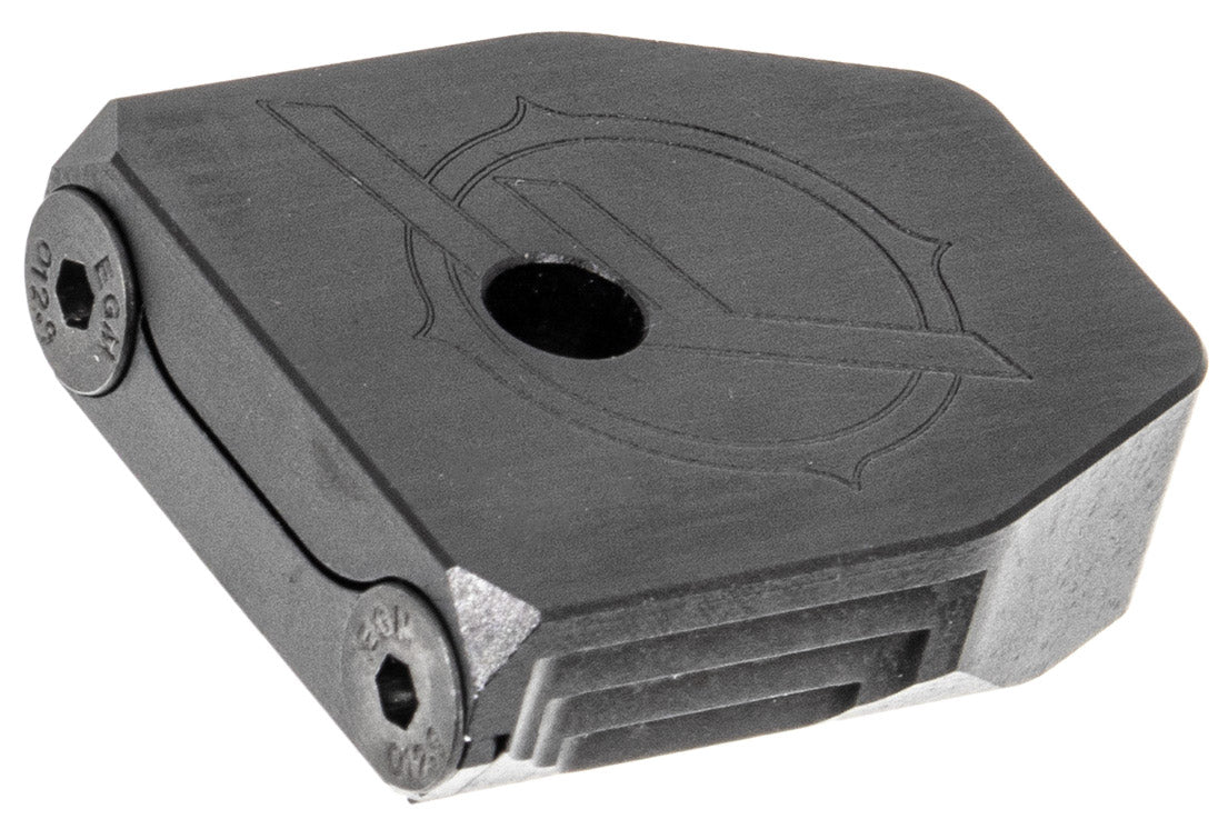 JDG Floyds Licensed Mag Base Plate for Marui TM M&P GBBP ( Hole Type Dummy Style )-Grey