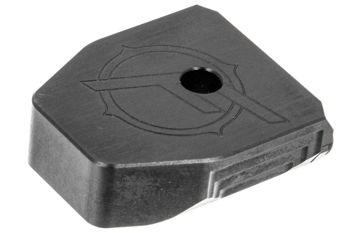 JDG Floyds Licensed Mag Base Plate for Marui TM M&P GBBP ( Hole Type Dummy Style )-Grey