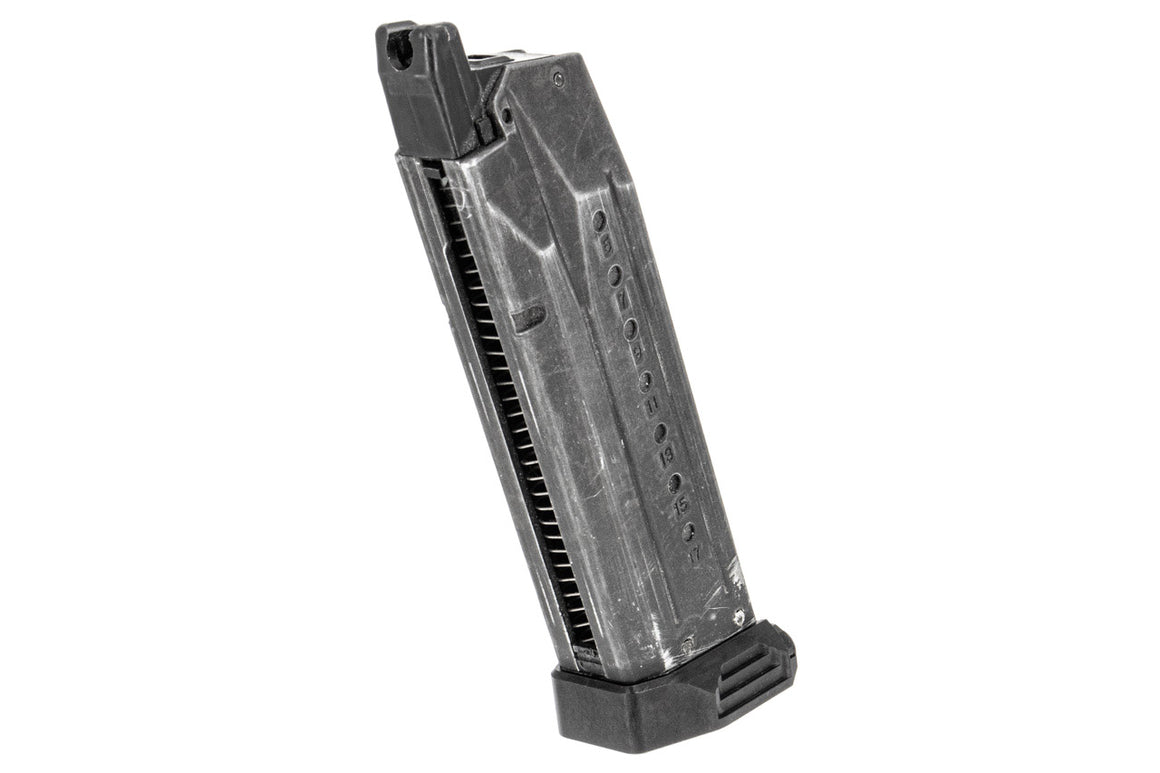 JDG Floyds Licensed Mag Base Plate for Marui TM M&P GBBP ( Hole Type Dummy Style )-Grey