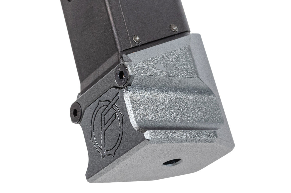 JDG Floyds Licensed Magazine Extension Pad For Marui TM G17 Gen5 G Model ( Functional // +Gas +BBs Rds )-Red