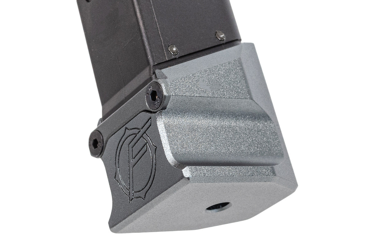 JDG Floyds Licensed Magazine Extension Pad For Marui TM G17 Gen5 G Model ( Functional // +Gas +BBs Rds )-Red