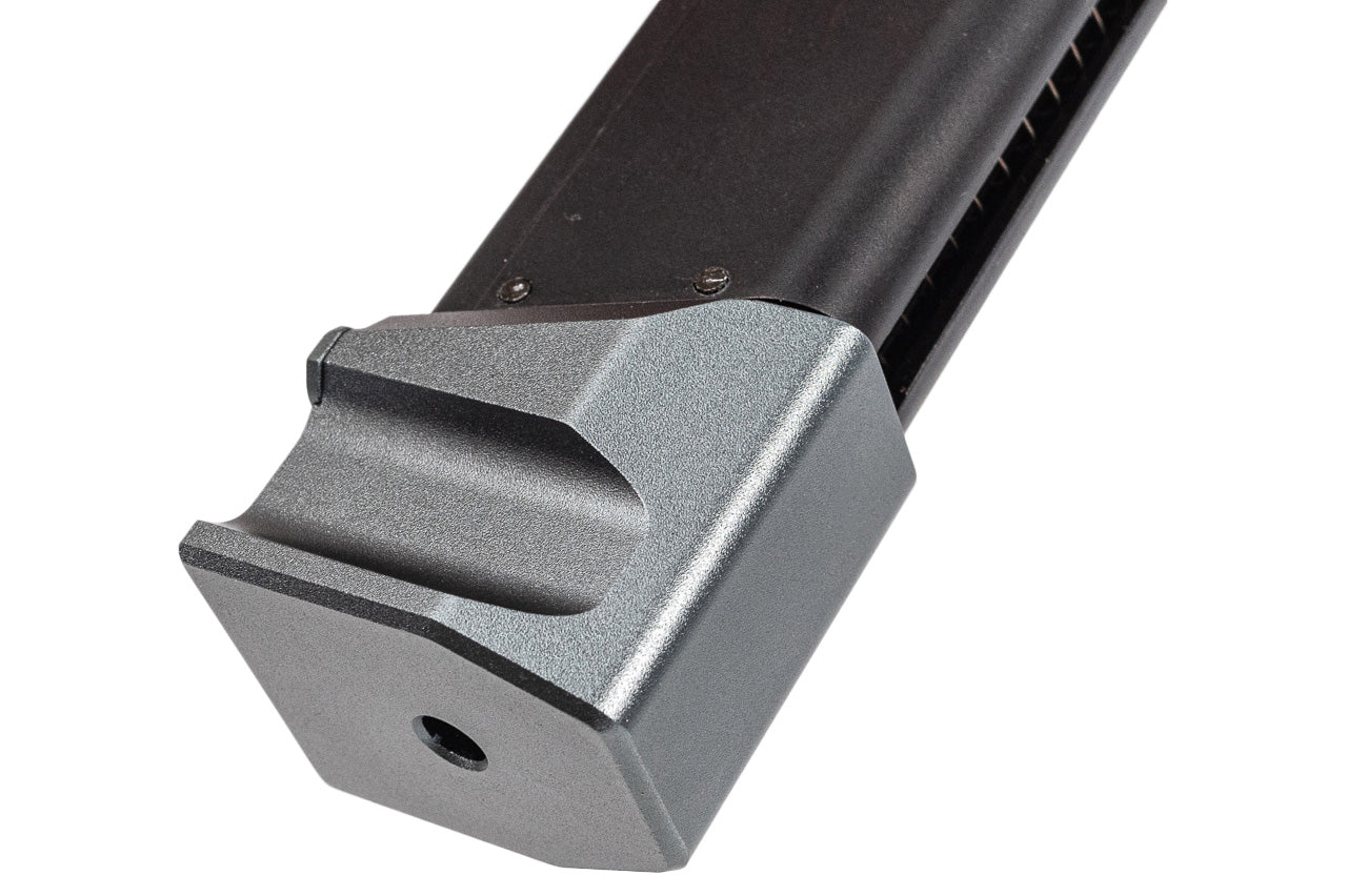 JDG Floyds Licensed Magazine Extension Pad For Marui TM G17 Gen5 G Model ( Functional // +Gas +BBs Rds )-Red