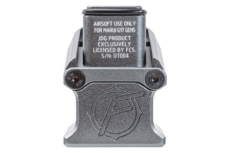 JDG Floyds Licensed Magazine Extension Pad For Marui TM G17 Gen5 G Model ( Functional // +Gas +BBs Rds )-Red