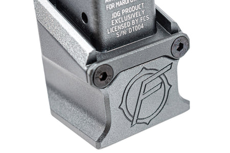 JDG Floyds Licensed Magazine Extension Pad For Marui TM G17 Gen5 G Model ( Functional // +Gas +BBs Rds )-Red