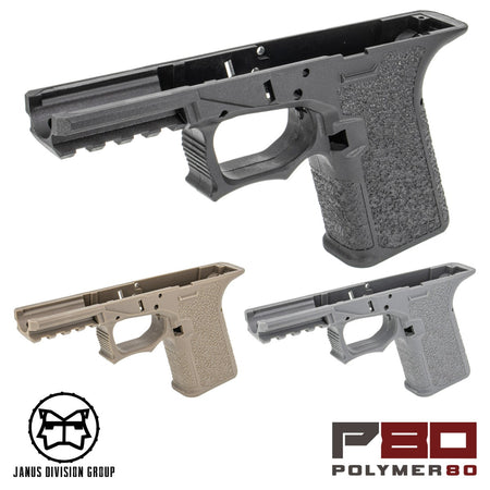JDG Polymer80 Licensed P80 PF940C Compact Airsoft Frame for UMAREX / VFC Glock 19 Gen3 / TM 19 Gen3 GBBP Series ( G19 Gen 3 )-#UMX19G3 ( UMAREX / VFC )-Cobalt Gray