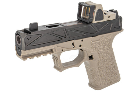 JDG Polymer80 Licensed P80 PF940C Compact Airsoft Frame for UMAREX / VFC Glock 19 Gen3 / TM 19 Gen3 GBBP Series ( G19 Gen 3 )-#UMX19G3 ( UMAREX / VFC )-Cobalt Gray