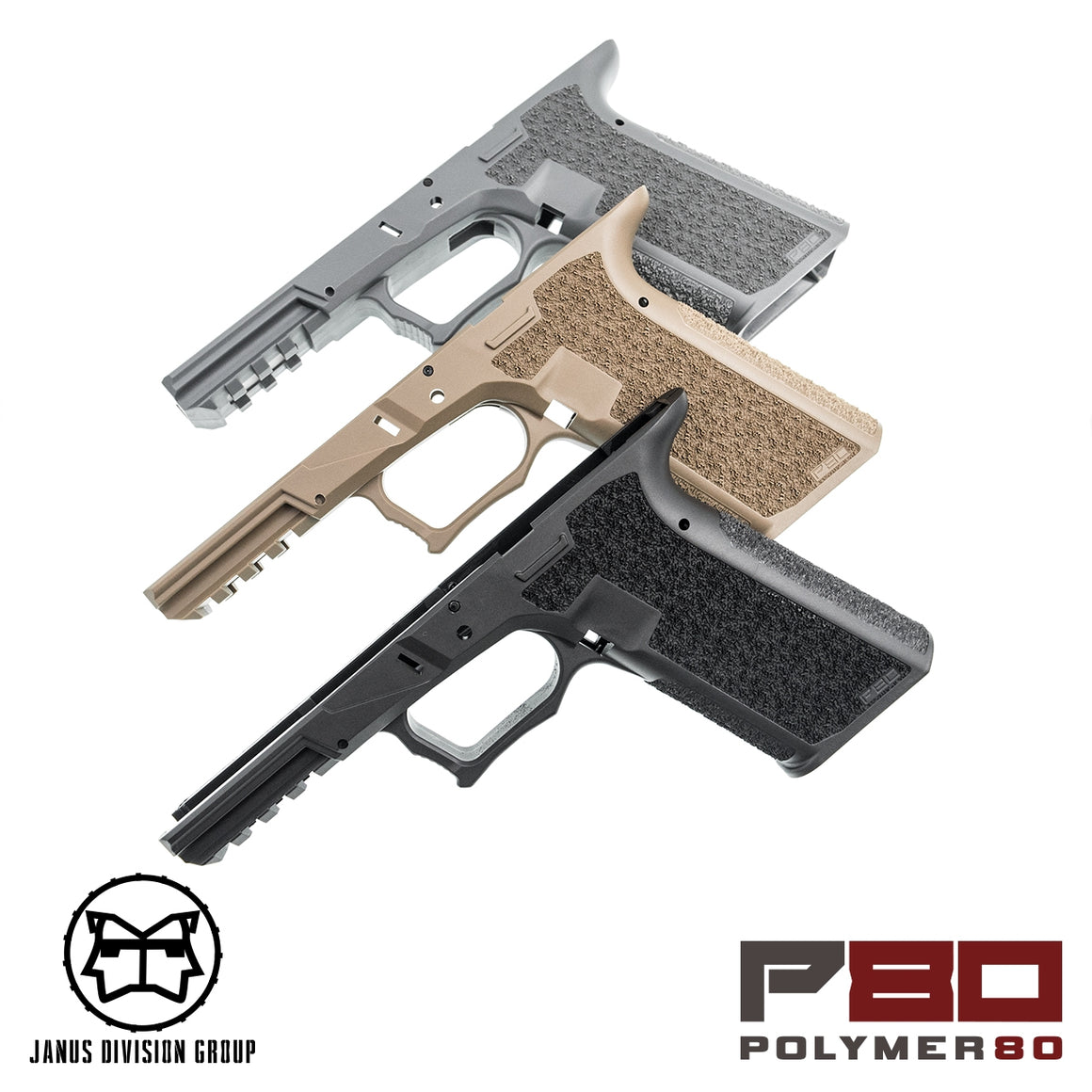 JDG Polymer80 Licensed P80 PF940V2 Airsoft Frame For G Model 17 Gen3 ( TM / WE ) ( G17 GEN3 )
