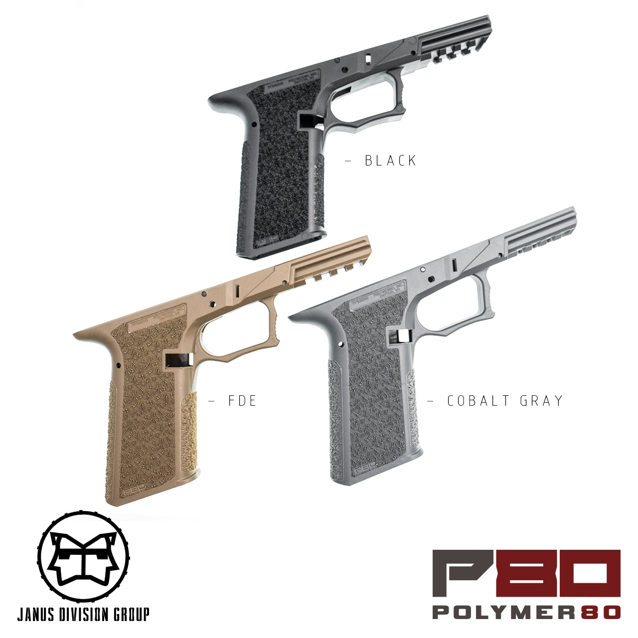 JDG Polymer80 Licensed P80 PF940V2 Airsoft Frame For G Model 17 Gen3 ( TM / WE ) ( G17 GEN3 )