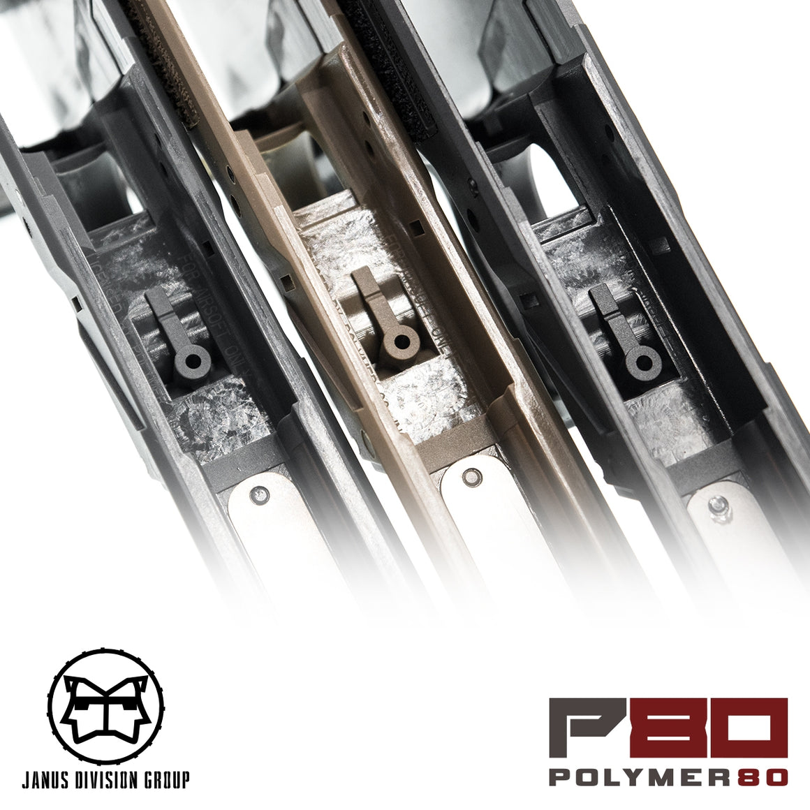 JDG Polymer80 Licensed P80 PF940V2 Airsoft Frame For G Model 17 Gen3 ( TM / WE ) ( G17 GEN3 )