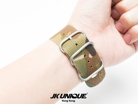 JK UNIQUE CAMO NYLON Apple Watch Strap 42mm 44mm 45mm