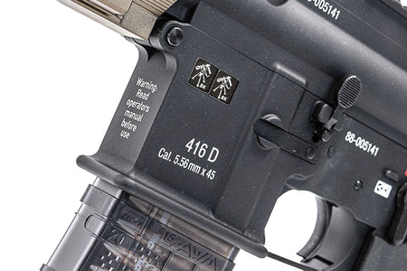 Angry Gun 416 MK15 Gen2 Complete Build MWS GBBR ( DDC ) ( MIL-Style, Stockless Version ) ( JKTG Custom Made )