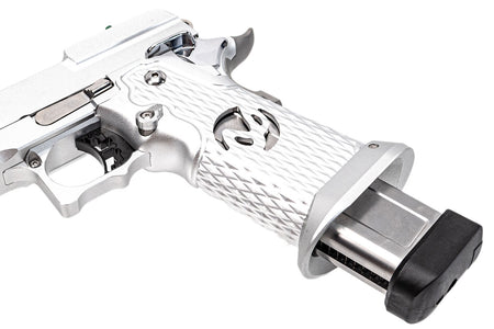 Dream Capa & SAVIA Optic Ready Silver Hi-Capa GBB Pistol Airsoft ( JKTG Custom Made )